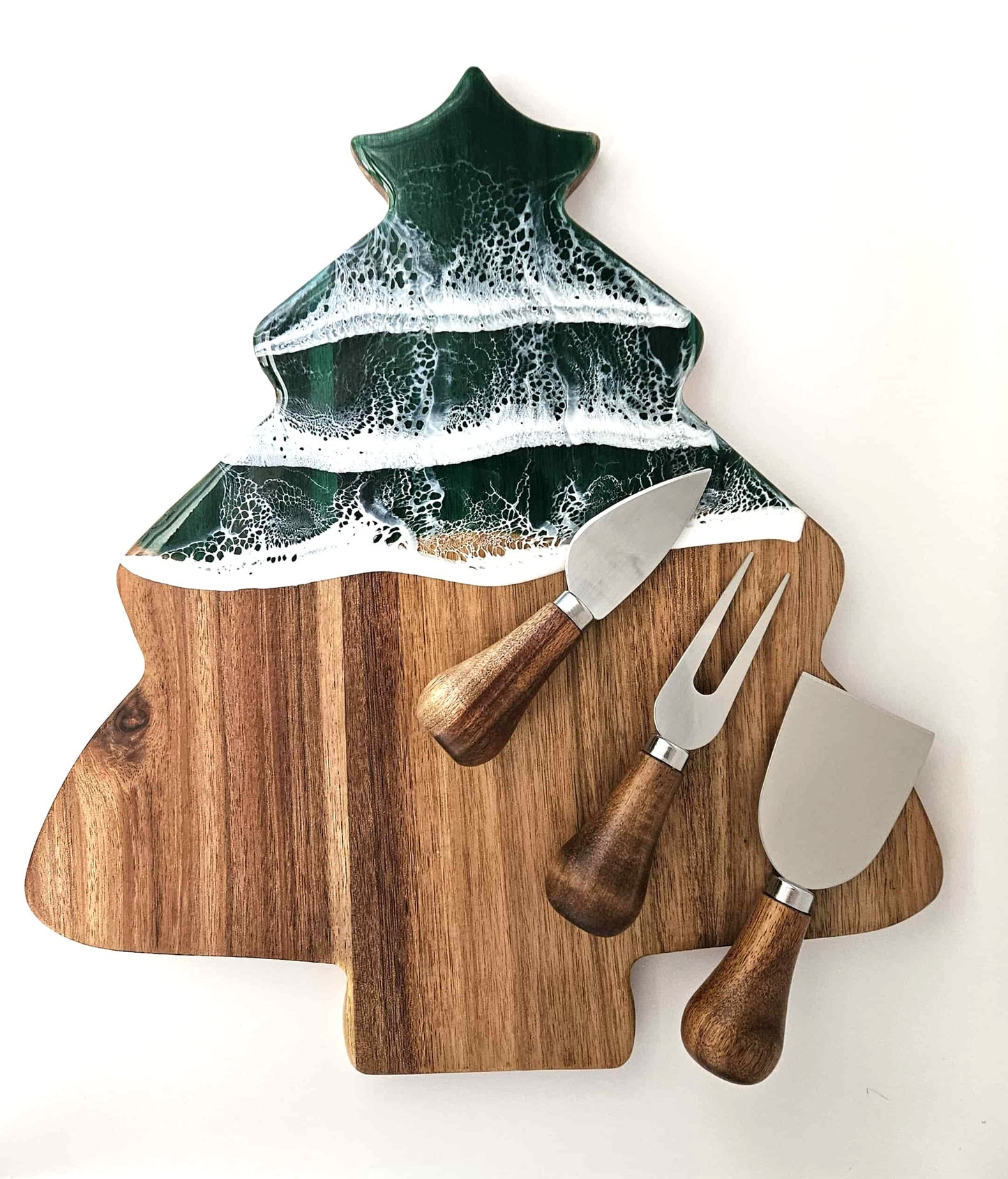 Personalised Christmas Tree Cheeseboard