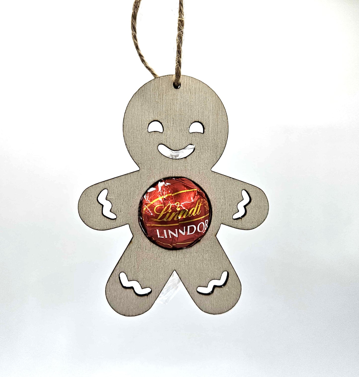 Lindor Chocolate Wooden Ornaments - 5 set