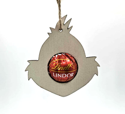 Lindor Chocolate Wooden Ornaments - 5 set