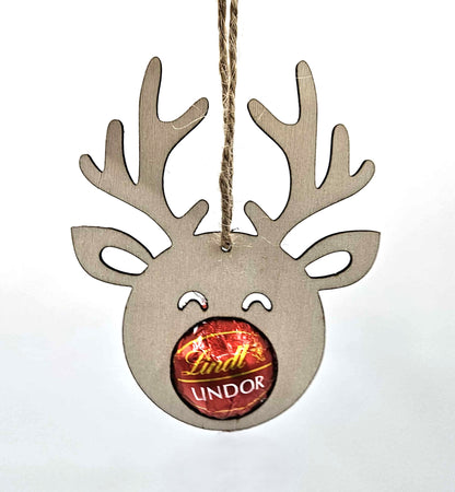 Lindor Chocolate Wooden Ornaments - 5 set