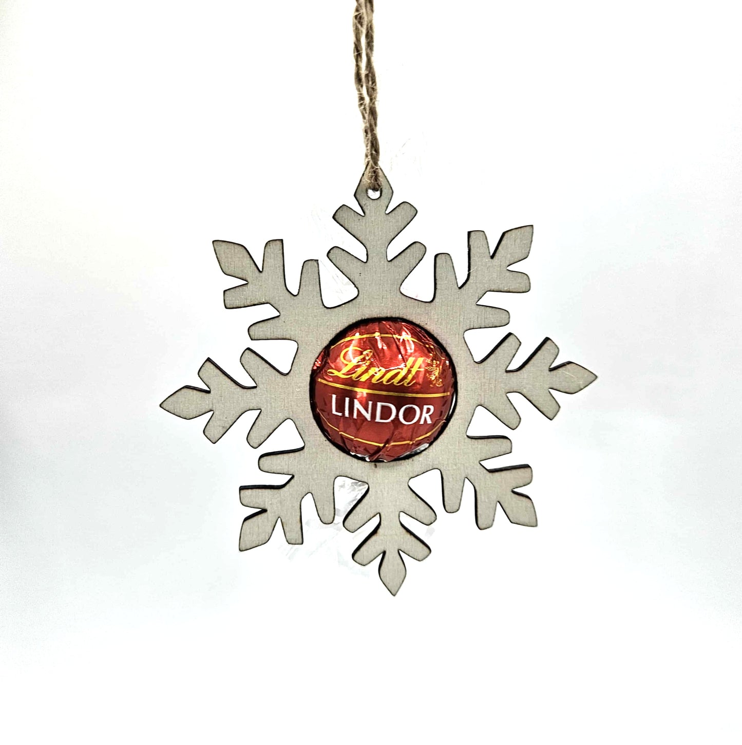 Lindor Chocolate Wooden Ornaments - 5 set
